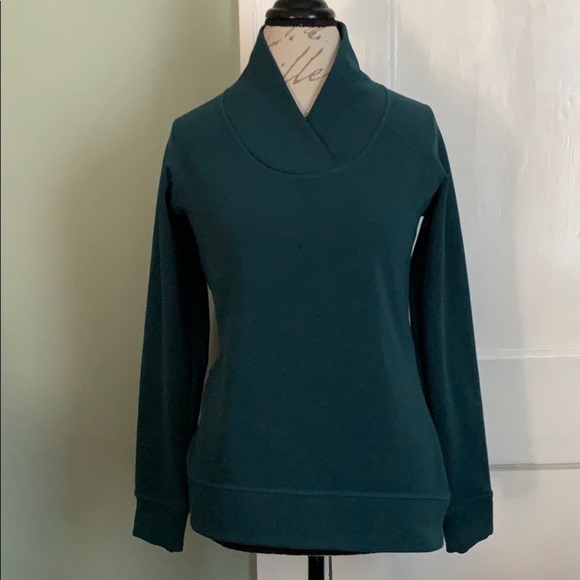 Athleta Soft Tech Pullover - Rich Teal - Picture 1 of 11